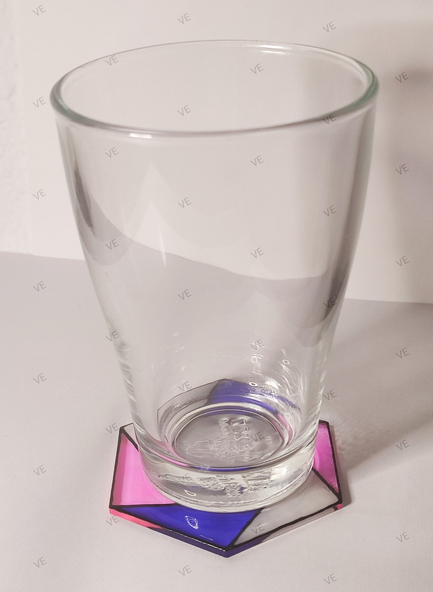 Posavasos de mosaico triangular